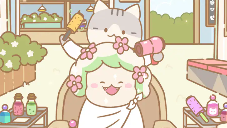 냥스파 - 고양이 마사지 샵 feature graphic
