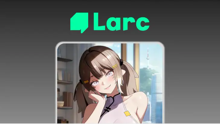 라크(Larc) - 3D 캐릭터로 만나는 AI 채팅 feature graphic
