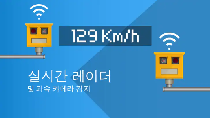 레이더 GO-X: HUD, GPS, 지도 feature graphic