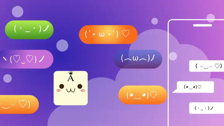 멋진 기호 및 문자 feature graphic
