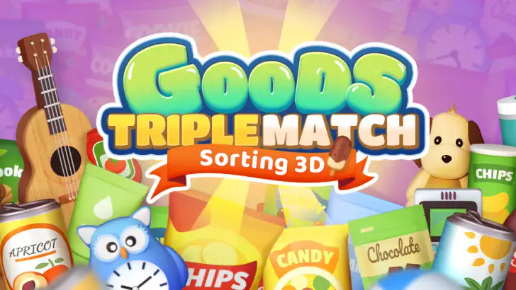 물건 매칭 정리 퍼즐 게임: Goods Sort 3D feature graphic