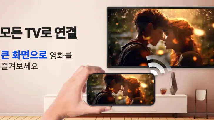 미러링 - TV연결 feature graphic