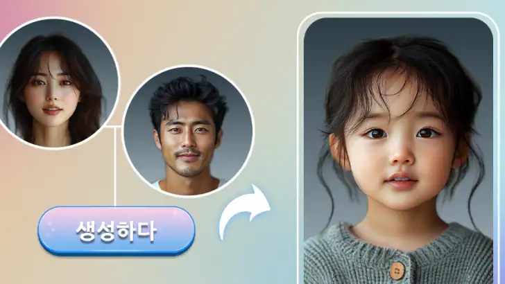 베이비페이스: 2세 얼굴 예측, AI 베이비, 미래아기 feature graphic
