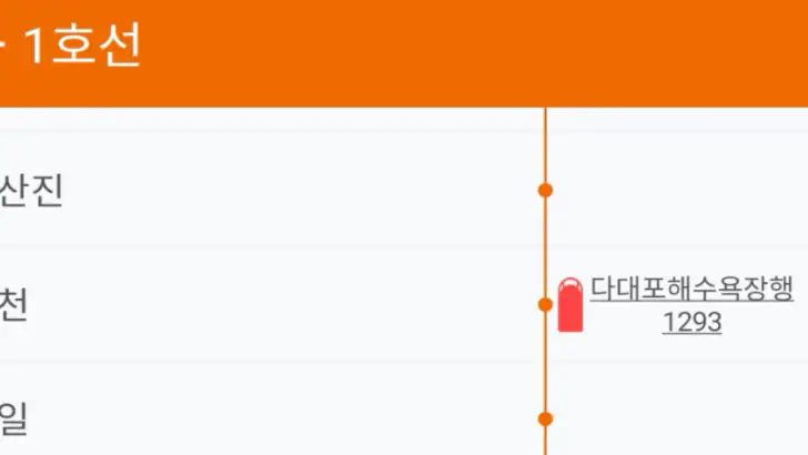 보이는 부산 지하철 - 노선도, 도착정보, 열차 위치정 feature graphic