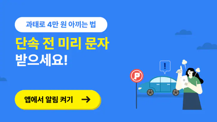 안심주차-지역별 주정차단속 신청 feature graphic