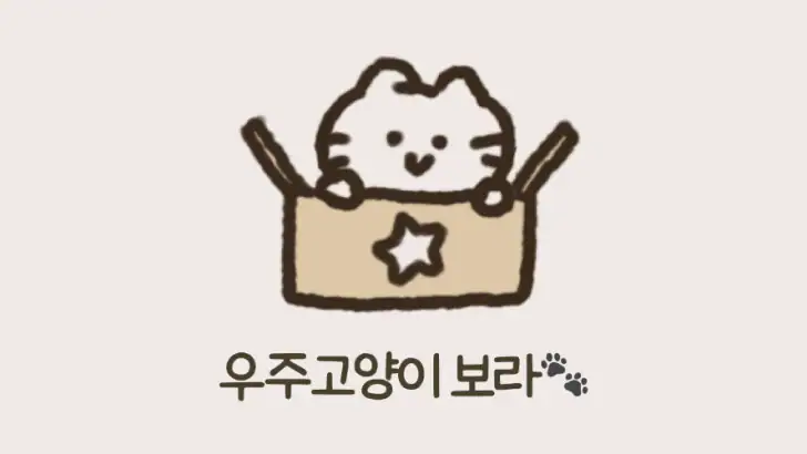 우주고양이 보라 - 사주, 운세, 사주풀이, 타로 feature graphic