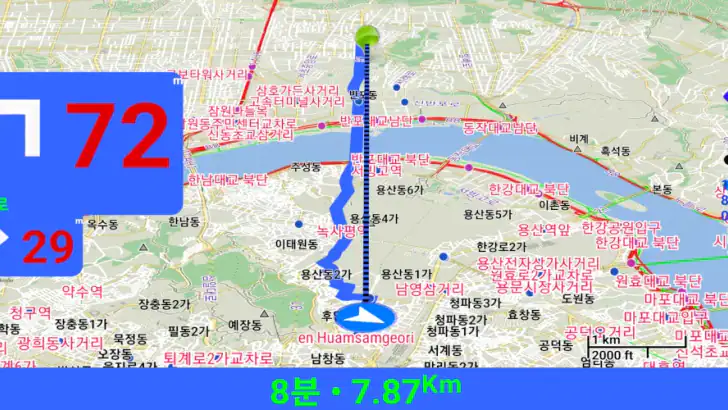 이륜차 내비 feature graphic