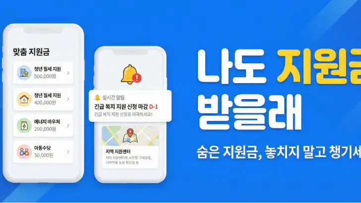 지원금최고 - 나도 지원금 받을래 feature graphic