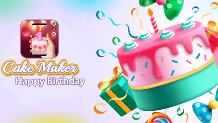케이크 메이커: 생일 축하합니다 feature graphic
