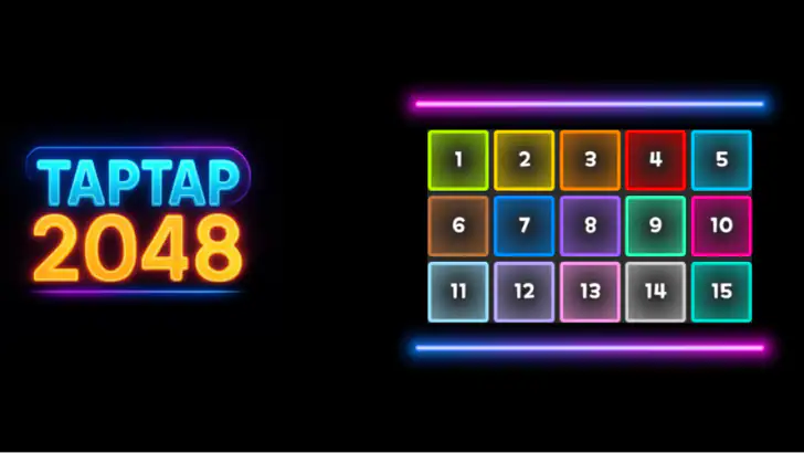 탭탭2048 : 머지 2048 퍼즐게임 feature graphic
