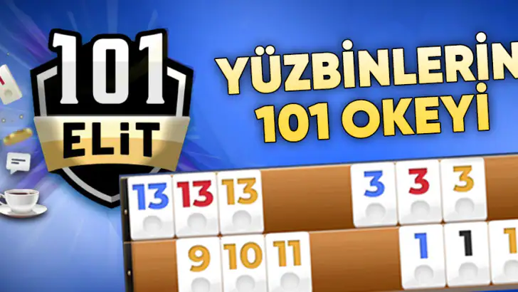 101 Yüzbir Okey Elit feature graphic