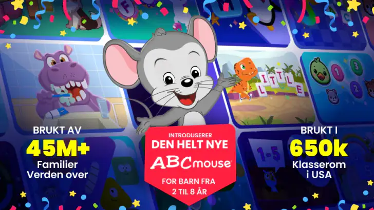 ABCmouse: Spill & læring feature graphic