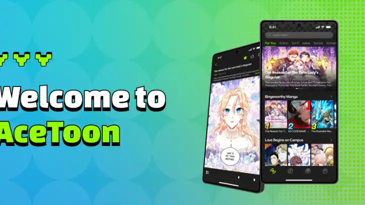 Acetoon: Comics & Manga feature graphic