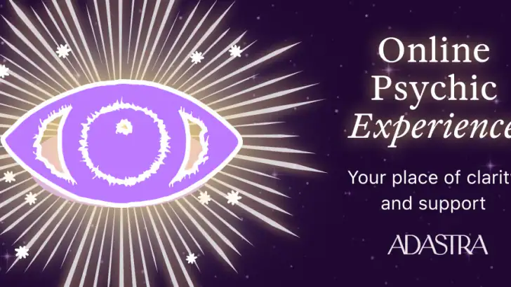 AdAstra Psychic. Tarot Reading feature graphic