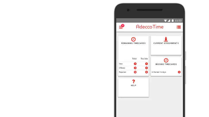 Adecco Time Norway feature graphic