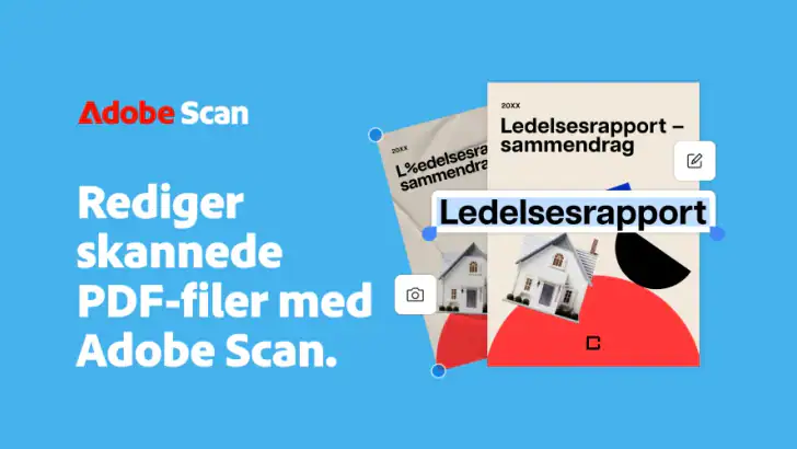 Adobe Scan: skann PDF/OCR feature graphic
