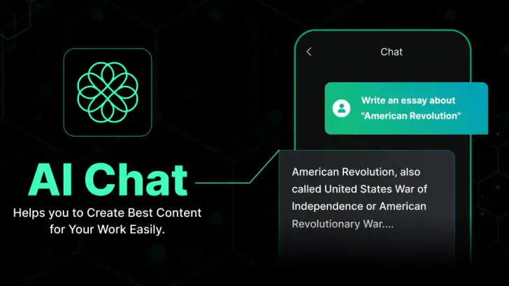 AI Chat - Ask your AI Chatbot feature graphic