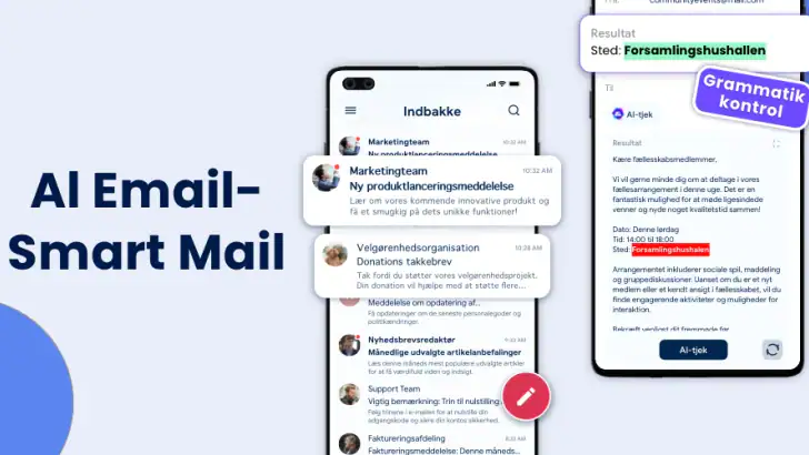 AI Email - Smart Mail feature graphic