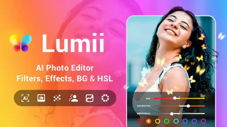 AI Photo Editor - Lumii feature graphic
