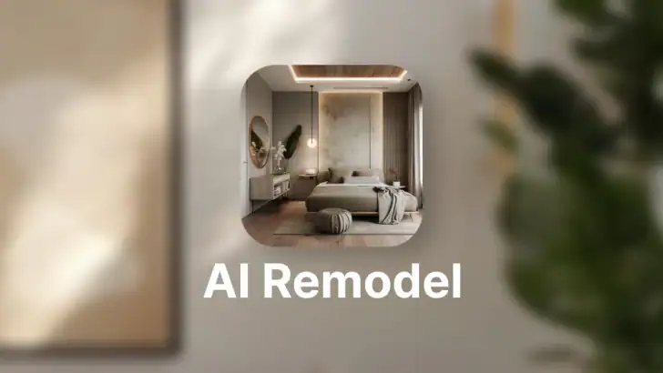 AI Remodel - Interior Design feature graphic