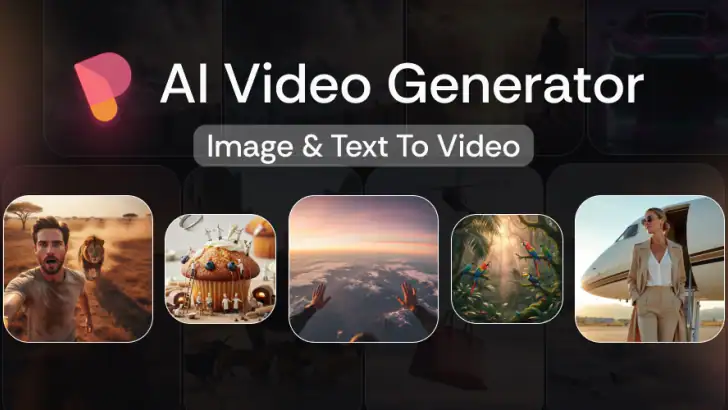 AI Video Generator - Pixaflow feature graphic