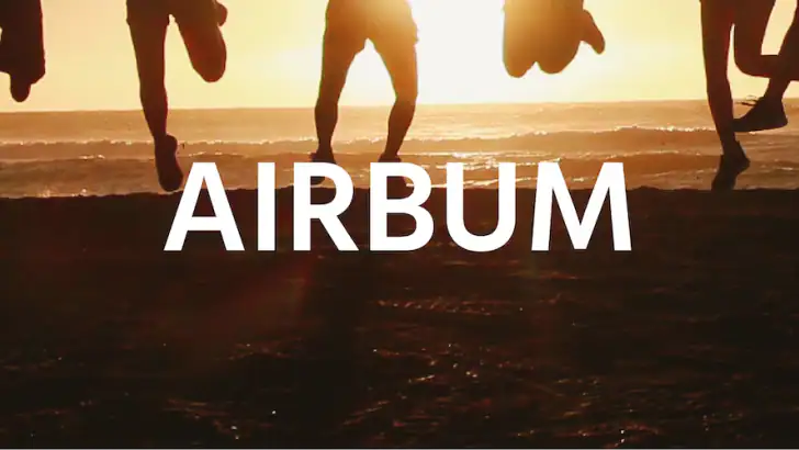 Airbum - Share together feature graphic