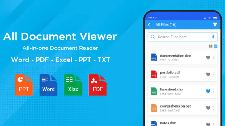 All Document Reader Offline feature graphic