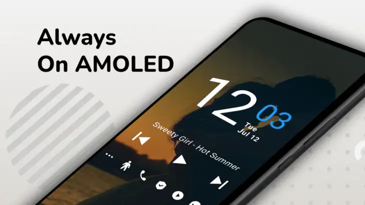 Always On AMOLED feature graphic