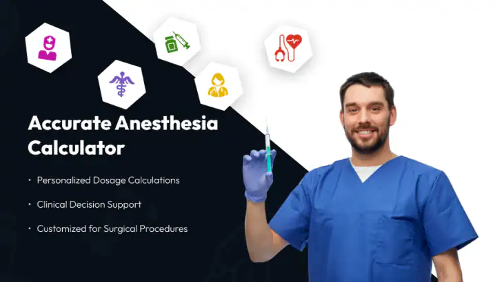 Anesthesia Calculator feature graphic