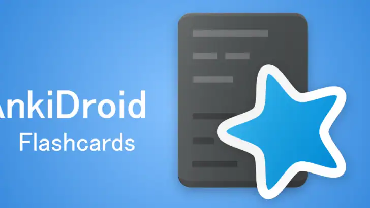AnkiDroid Flashcards feature graphic