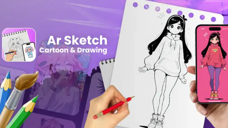 AR Sketch: Cartoon & Drawing feature graphic