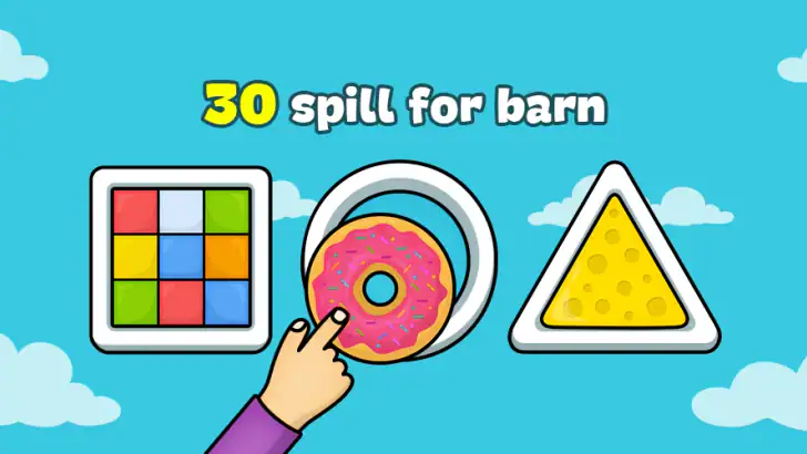 Baby læringsspill for barn 2-5 feature graphic