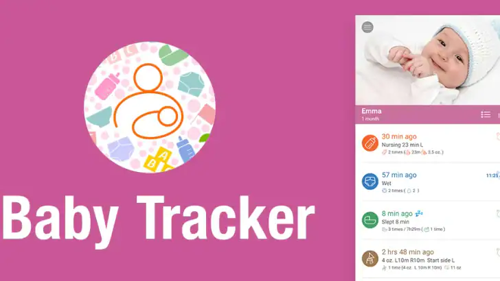 Baby Tracker - Newborn Log feature graphic