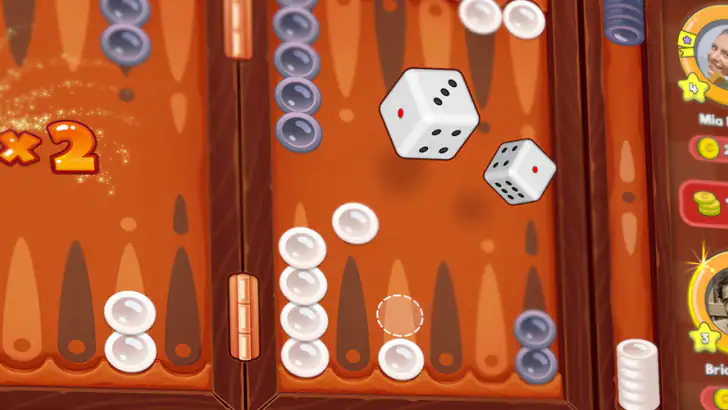 Backgammon Stars: Board Game feature graphic