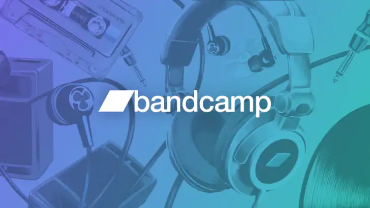 Bandcamp feature graphic