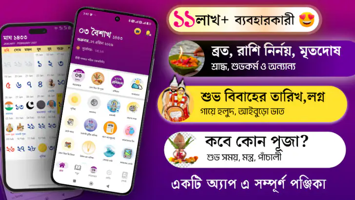 Bangla Panjika 2026 -Paji 1433 feature graphic