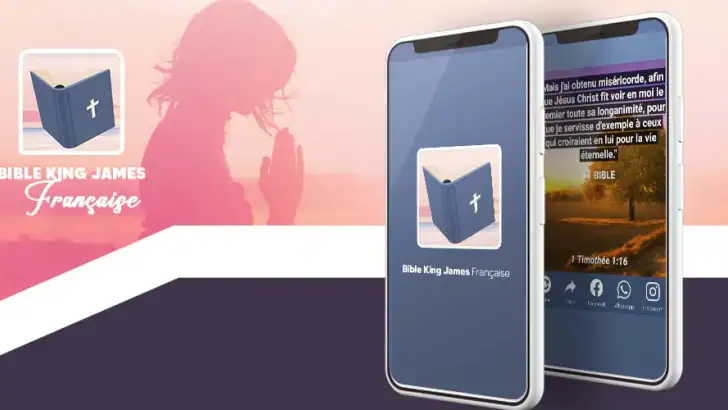 Bible King James Française feature graphic