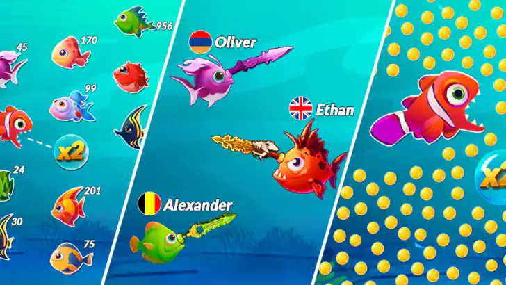 Big Eat Fish Games Shark Games feature graphic