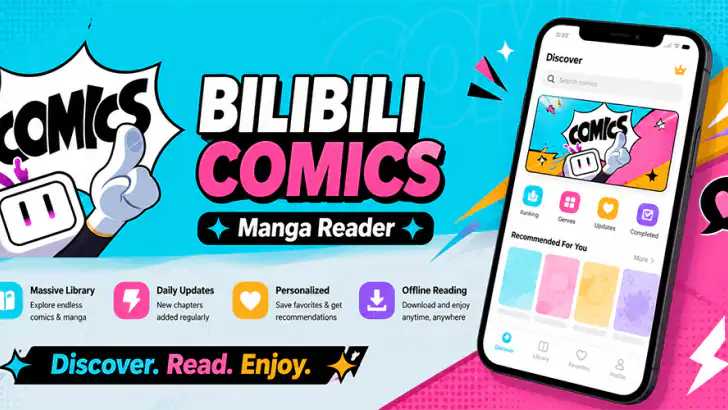 BILIBILI COMICS - Manga Reader feature graphic