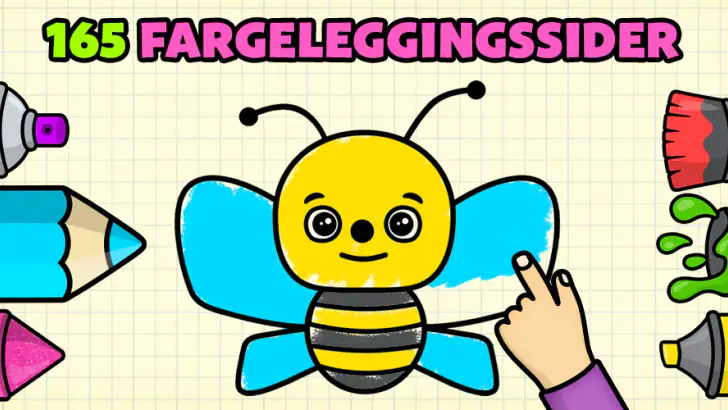 Bimi Boo Fargelegging for barn feature graphic