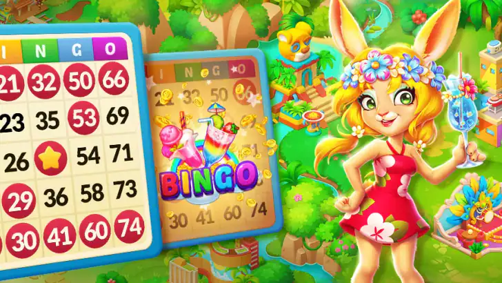 Bingo Aloha-Bingo Live at home feature graphic