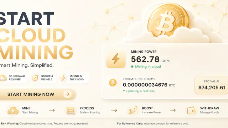 BitVexor-BitCoin Cloud Mining feature graphic