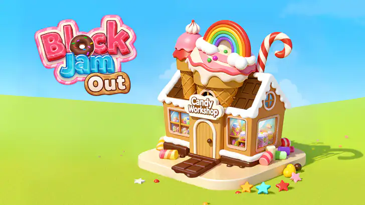 Block Jam Out: No Timer Puzzle feature graphic