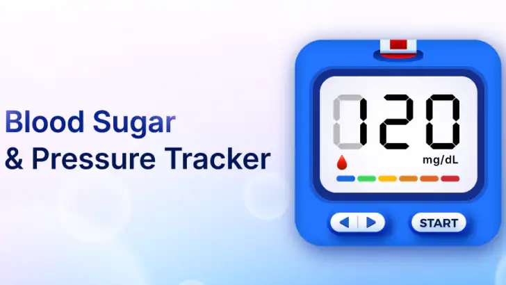 Blood Sugar & BP Monitor feature graphic