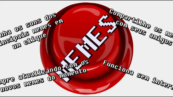 Botão de Memes feature graphic