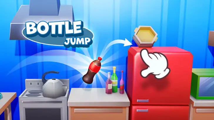 Bottle Jump 3D feature graphic