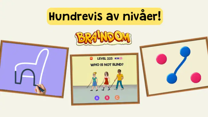 Braindom: Brain Games Test feature graphic