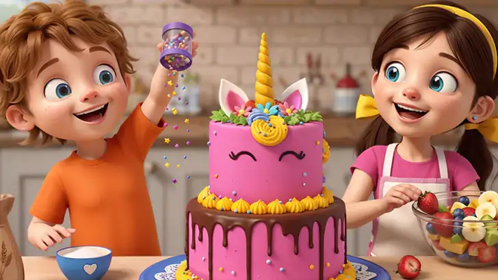Cake Maker Fun Cooking Games feature graphic