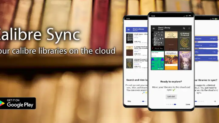 Calibre Sync feature graphic