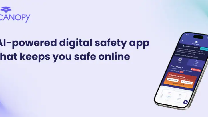 Canopy - AI Online Safety App feature graphic